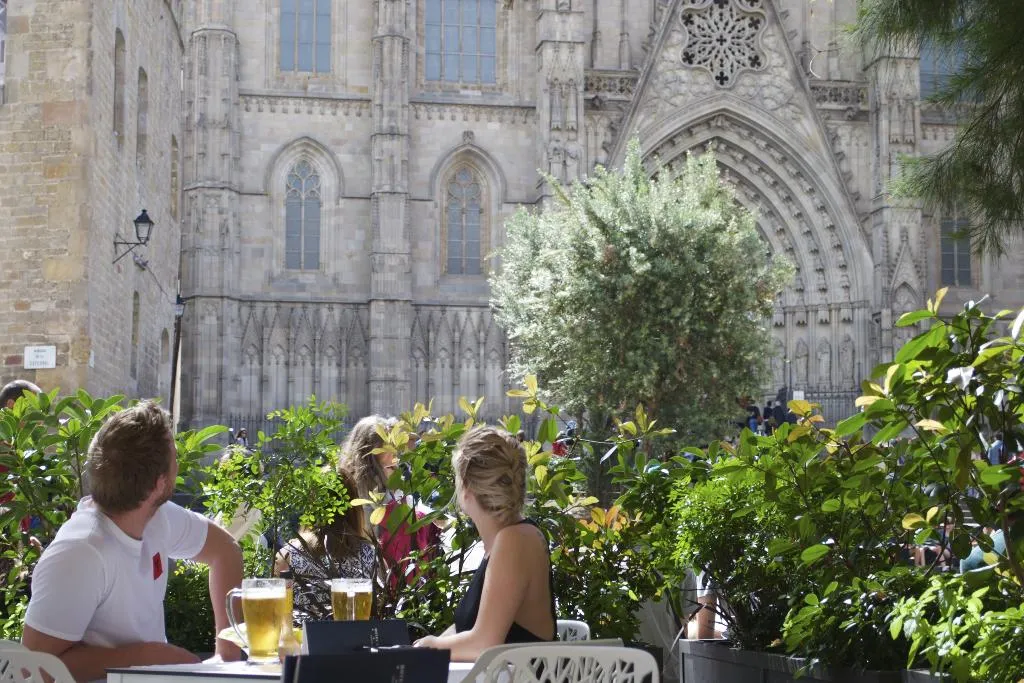 Terrace, Lamaro Hotel, Barcelona