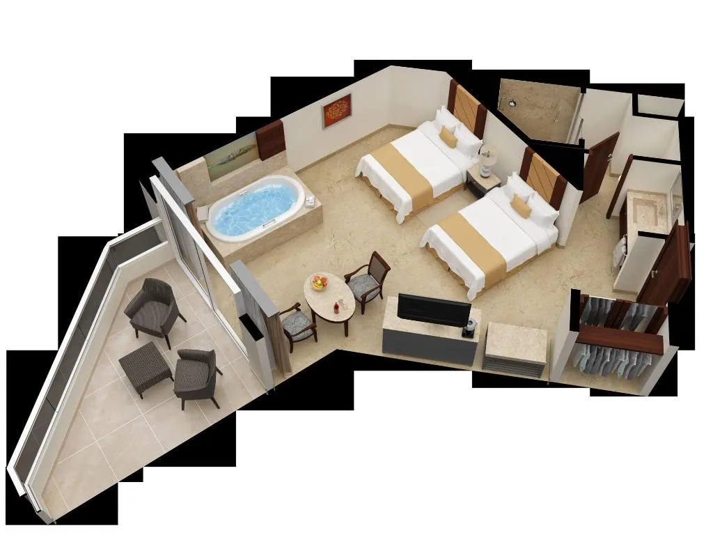 Room, Moon Palace Nizuc  All Inclusive, Cancun Area