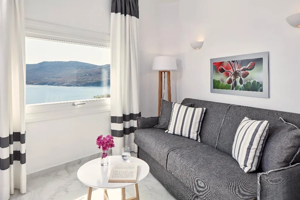 JUNIOR SUITE SEA VIEW Room, Archipelagos Hotel, Mykonos