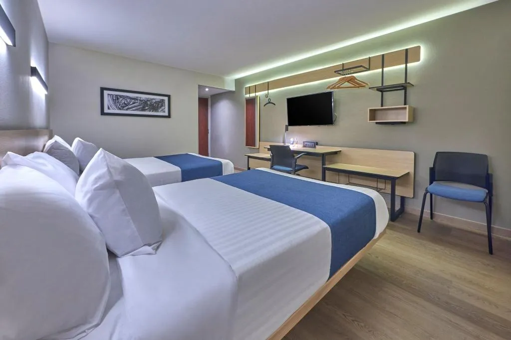 DOUBLE TWO DOUBLE BEDS Room, City Express By Marriott Playa del Carmen, Playa Del Carmen