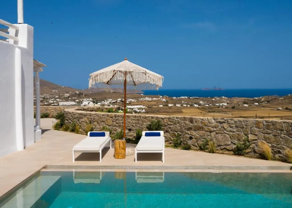 VILLA TWO BEDROOMS WITH PRIVATE POOL Room, Sunrise Villa - Sea View Private Pools, Mykonos
