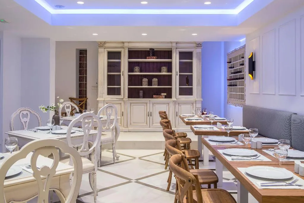 Restaurant, Mari Kristin Beach Hotel, Crete