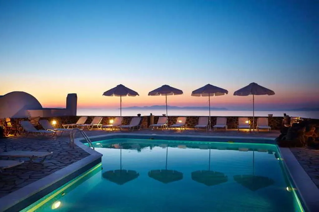 Pool, Agnadi Villas, Santorini