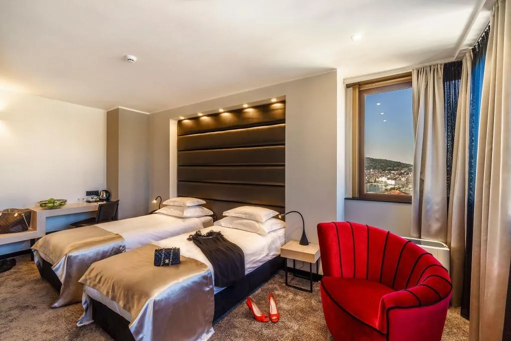 TWIN DELUXE Room, The View Luxury Rooms, Split