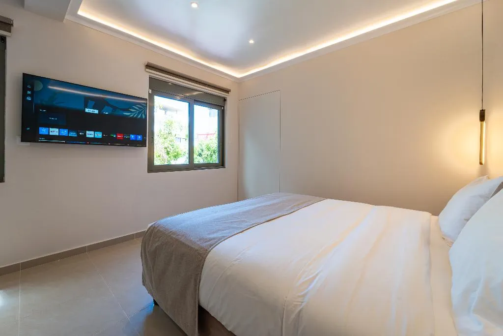 JUNIOR SUITE TWO BEDS Room, Philia Center Suites, Rhodes