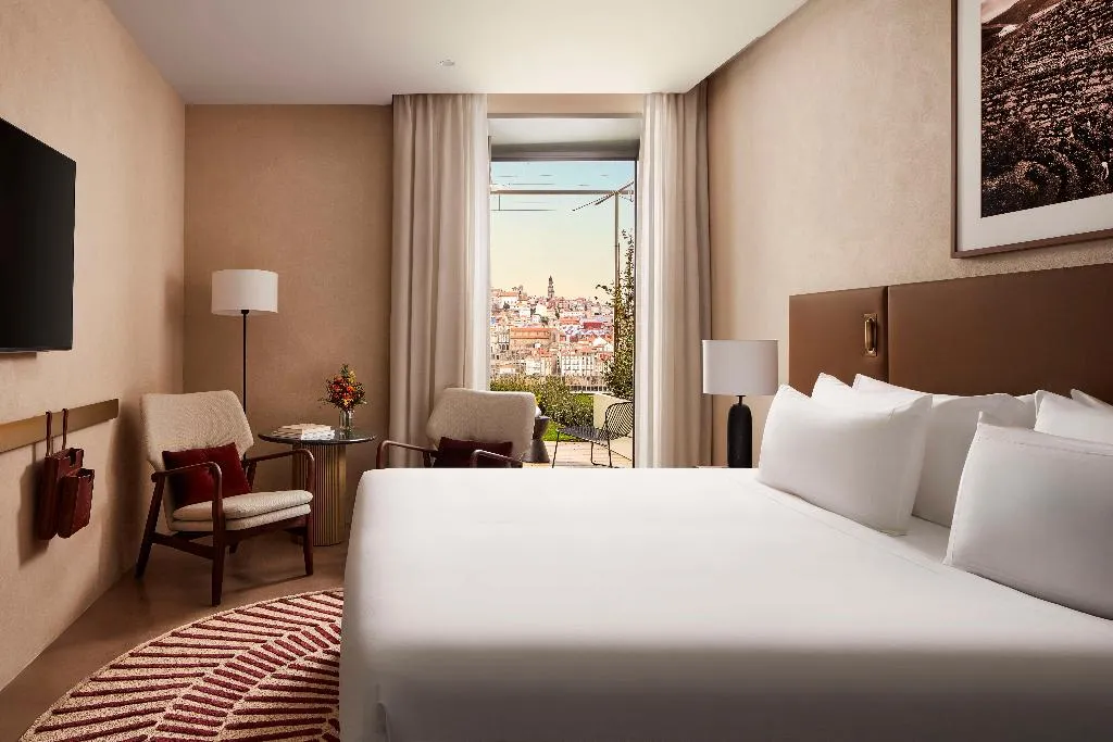 DOUBLE DELUXE WITH TERRACE Room, Tivoli Kopke Porto Gaia Hotel, Porto