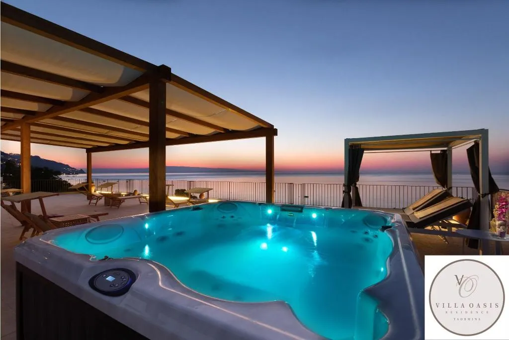 Pool, Villa Oasis, Taormina