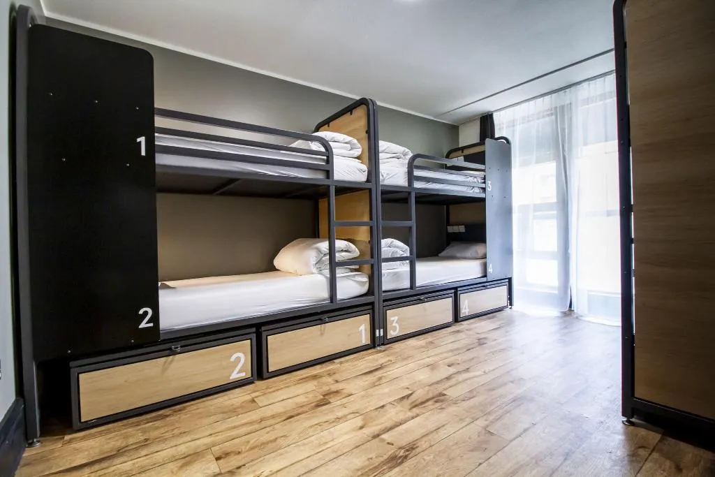 Bed in dormitory BUNK BED Room, Generator Dublin, Dublin