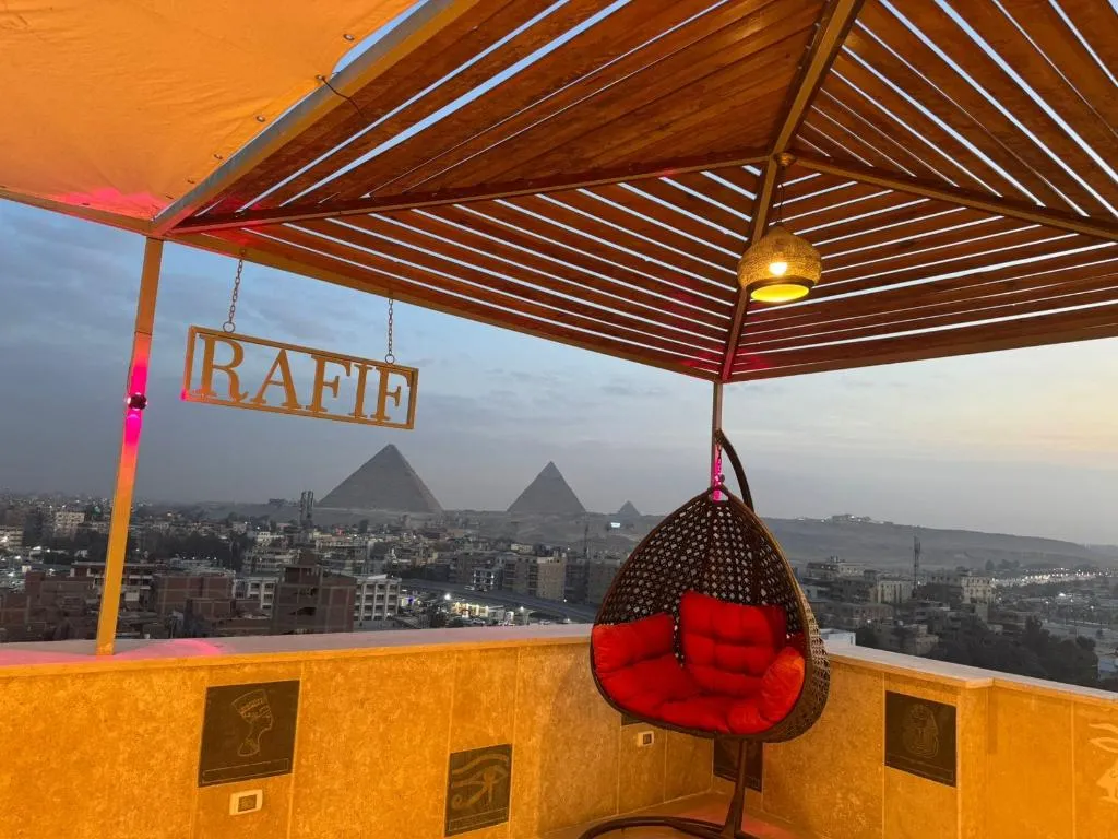 Terrace, Rafif Hotel, Cairo