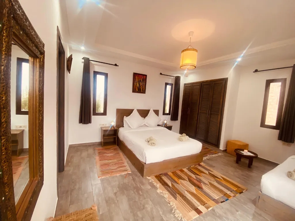 FAMILY ROOM WITH DOUBLE BED Room, Dar Ayman hotel, Essaouira