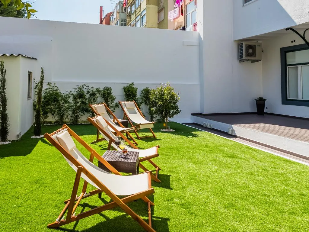 Terrace, Vila Garden Guesthouse, Lisbon