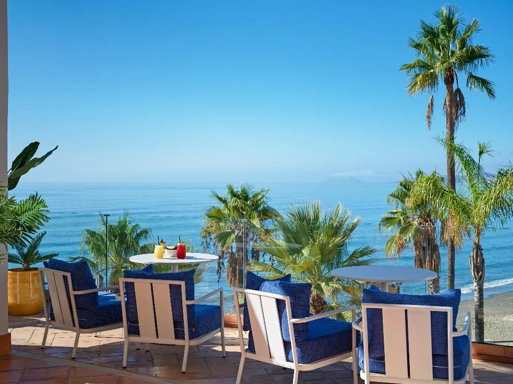 Terrace, H10 Estepona Palace, Costa Del Sol
