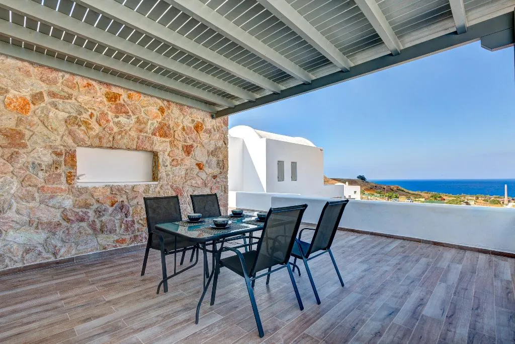 Terrace, Desiterra Resort, Santorini