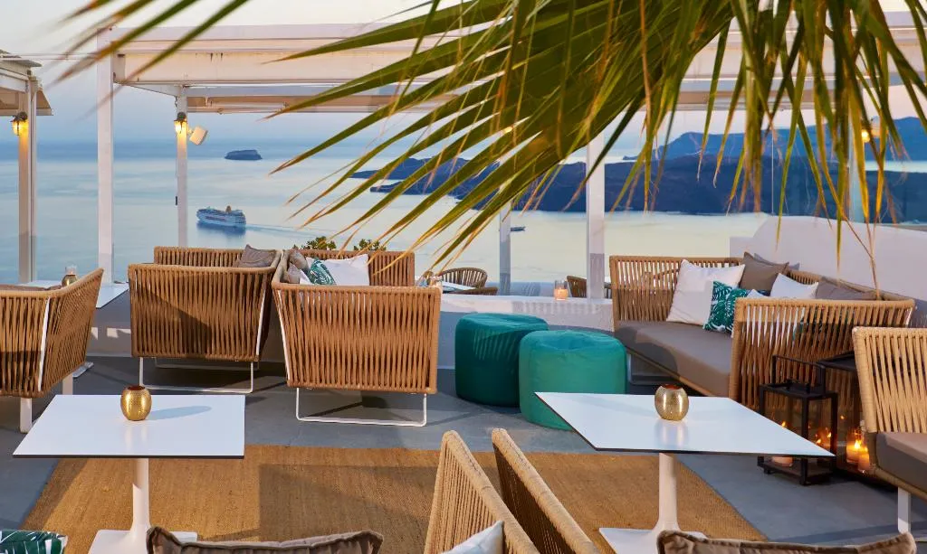 Restaurant, Volcano View Hotel, Santorini