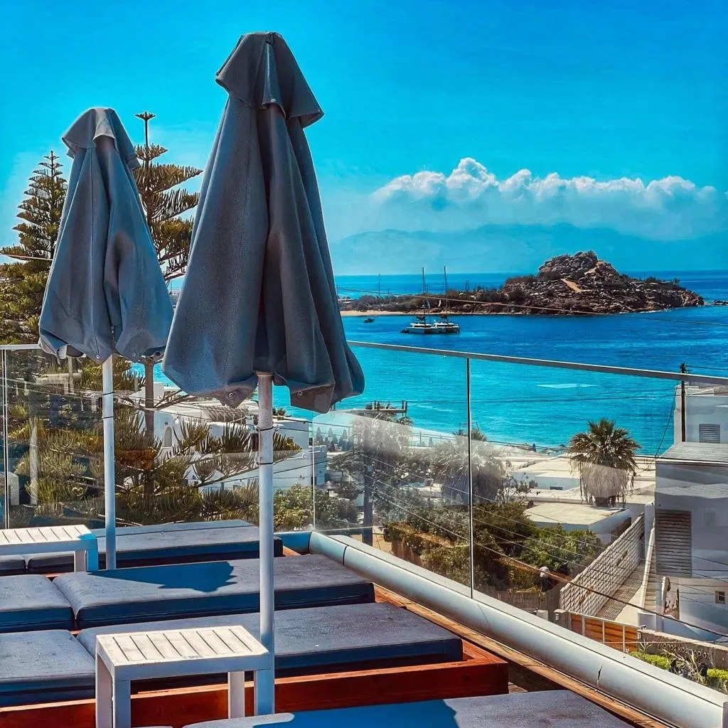 General view, The George Hotel, Mykonos