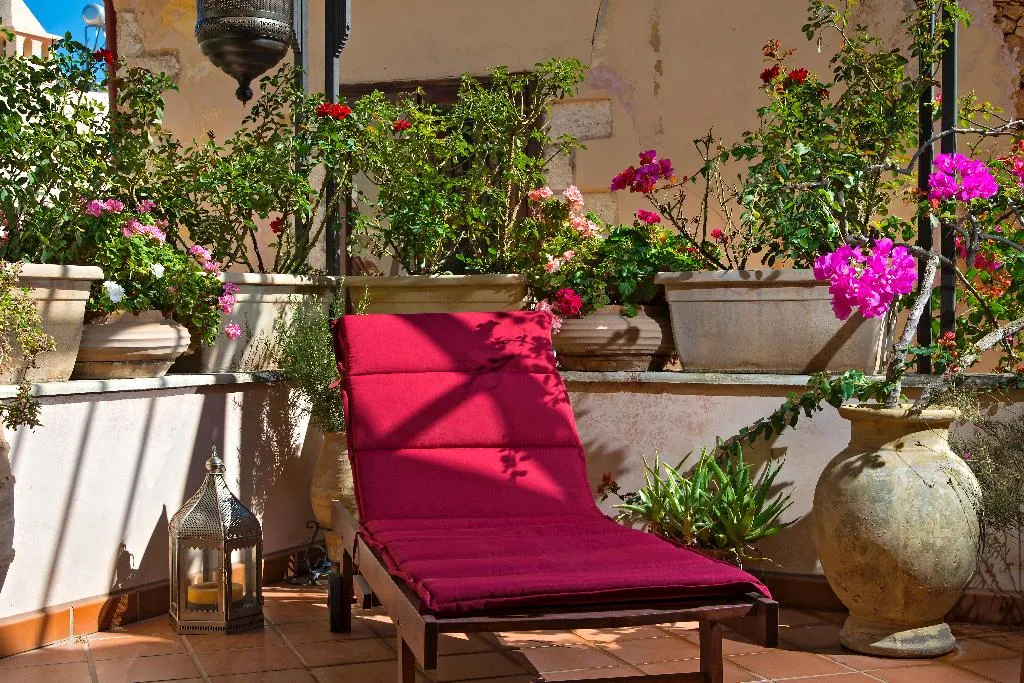 Terrace, Ionas Boutique Hotel, Crete