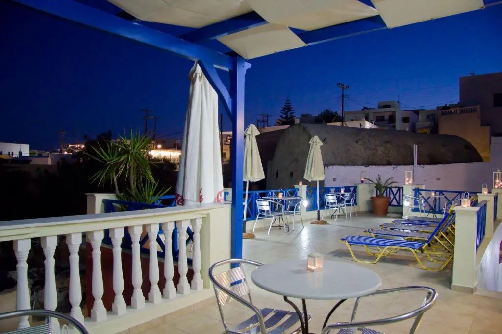 Terrace, Hotel Leta, Santorini