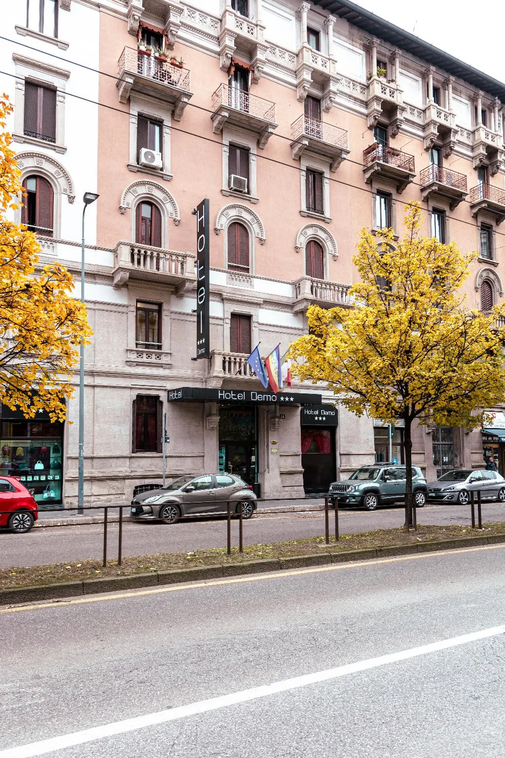 Lobby, Hotel Demó, Milan