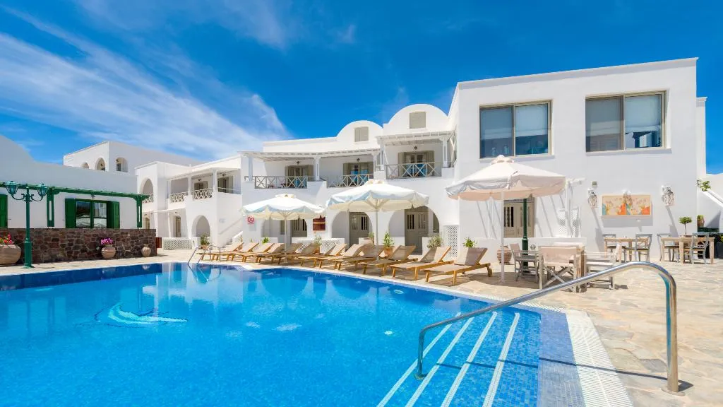 Pool, Mathios Village, Santorini