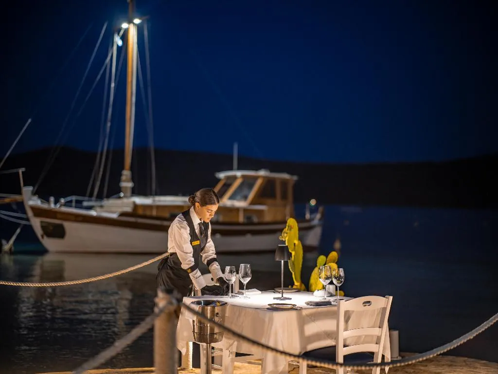Restaurant, Royal Marmin Bay Boutique & Art Hotel, Crete