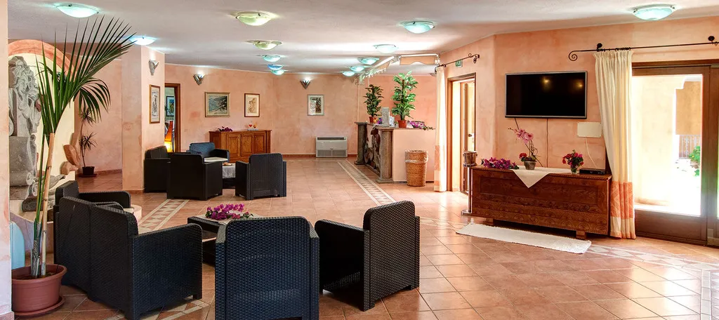 Lobby, Hotel I Ginepri, Olbia
