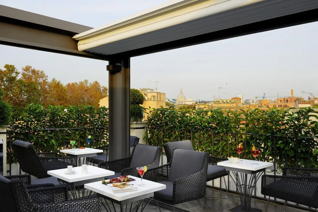 Terrace, Relais Orso, Rome