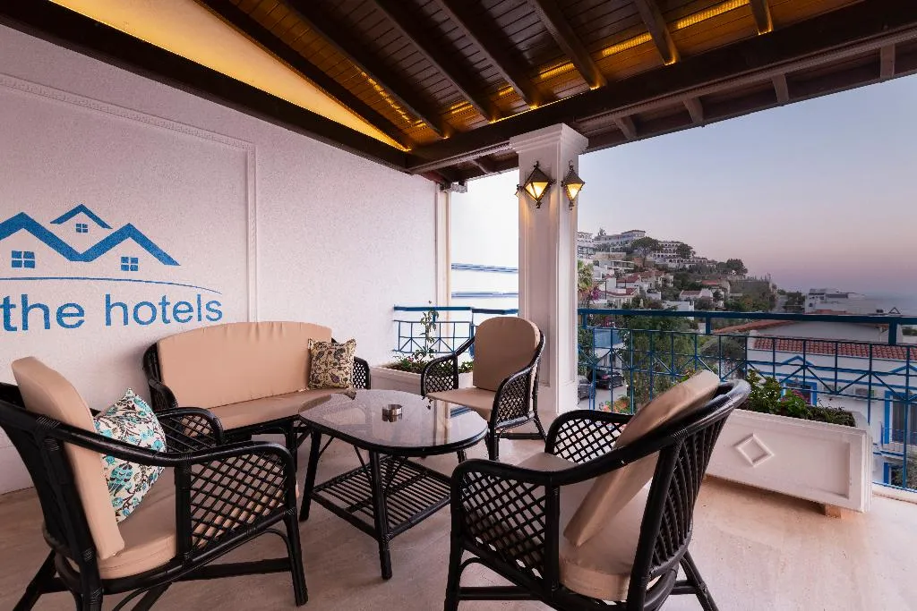 Terrace, Soothe Hotel, Dalaman