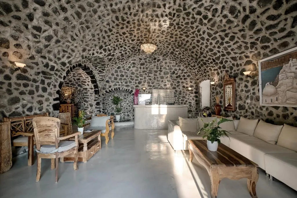 Lobby, splendour hotel and suites, Santorini