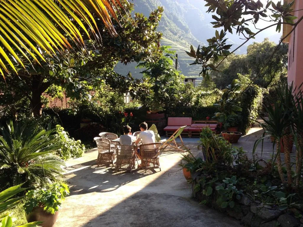 Terrace, North Coast Guest House, Madeira