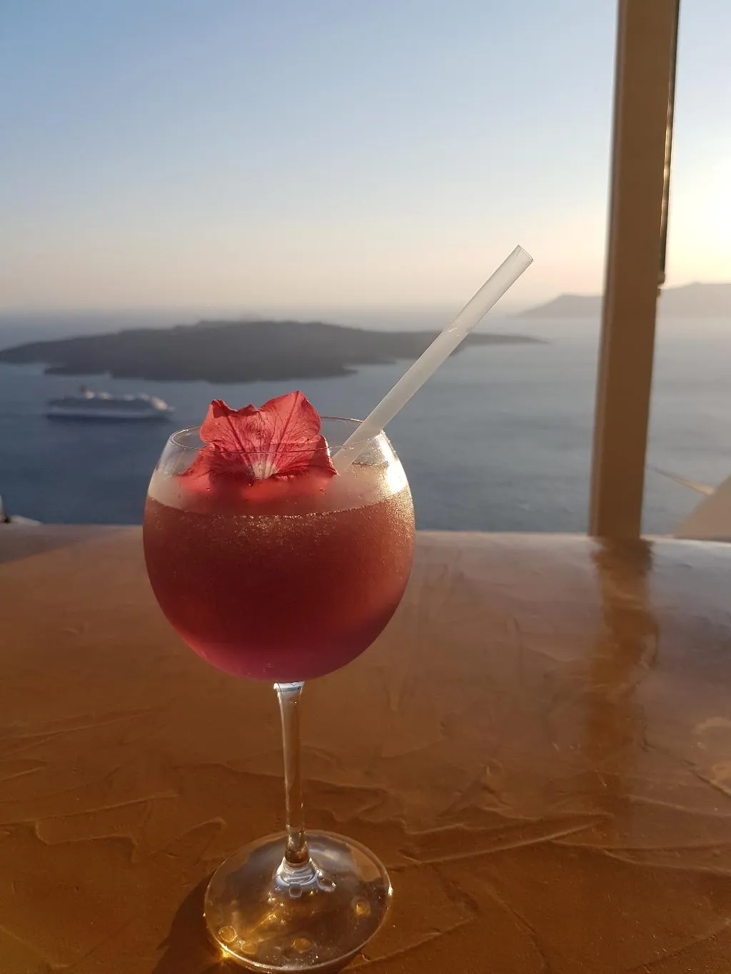 Restaurant, On The Cliff, Santorini