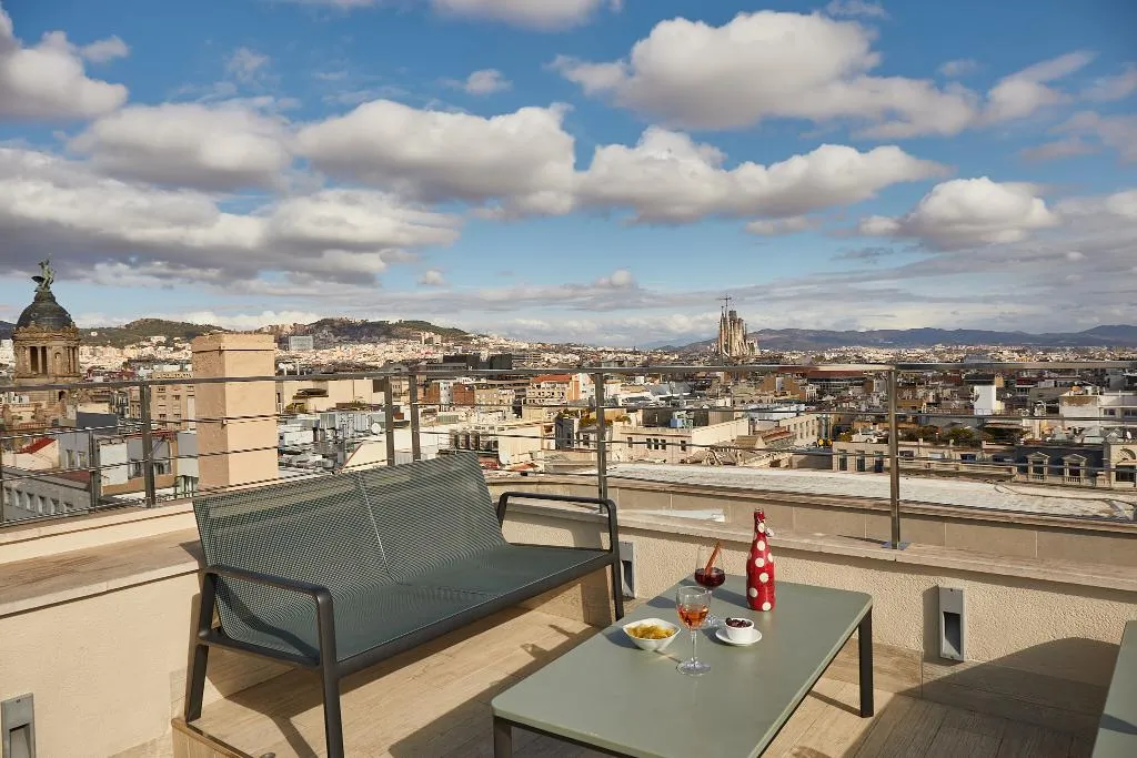 Terrace, El Avenida Palace, Barcelona