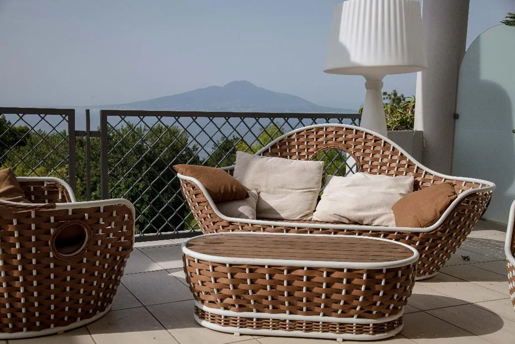 Terrace, Atlantic Palace, Naples