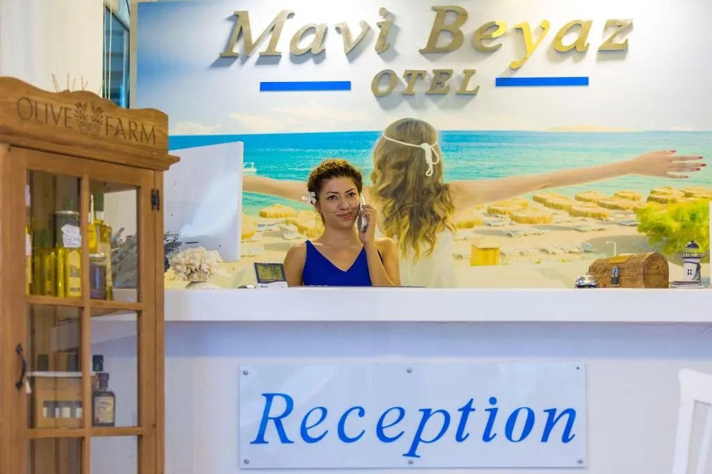 Lobby, Otel Mavi Beyaz Palamutbükü, Dalaman