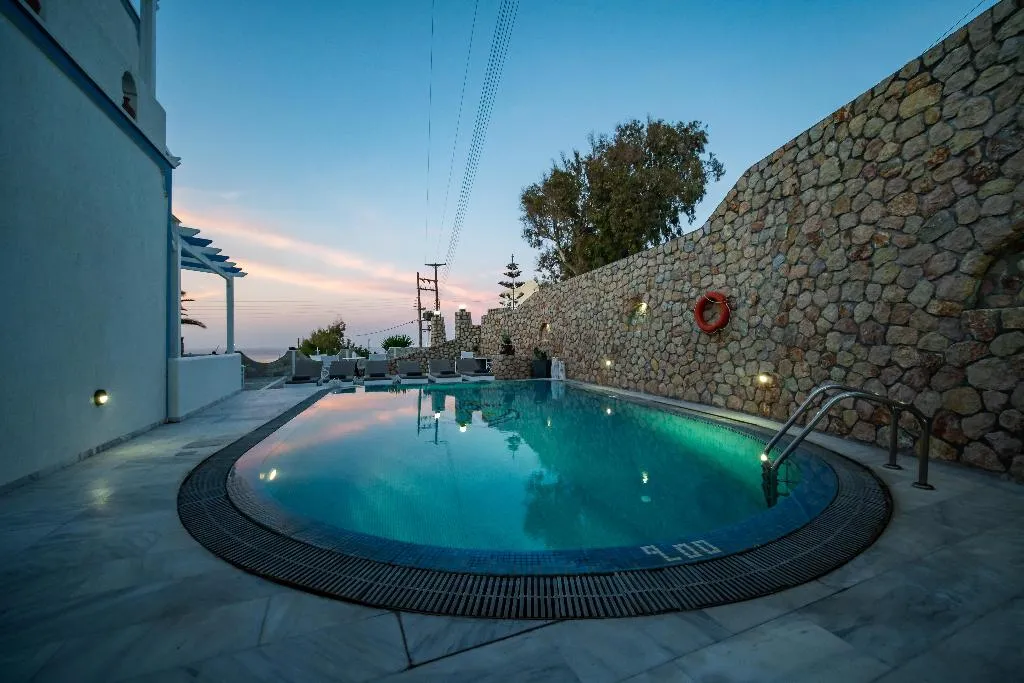 Pool, Stavros Villas, Santorini