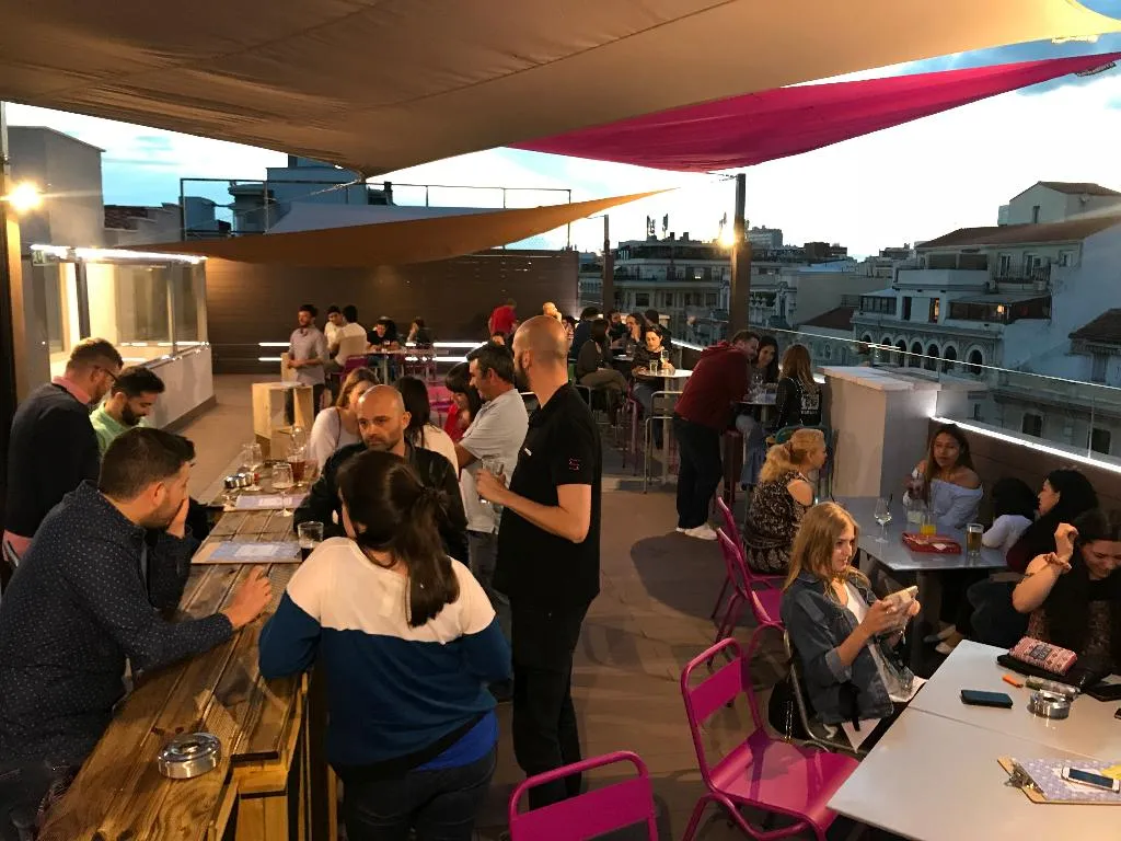 Terrace, Safestay Madrid, Madrid