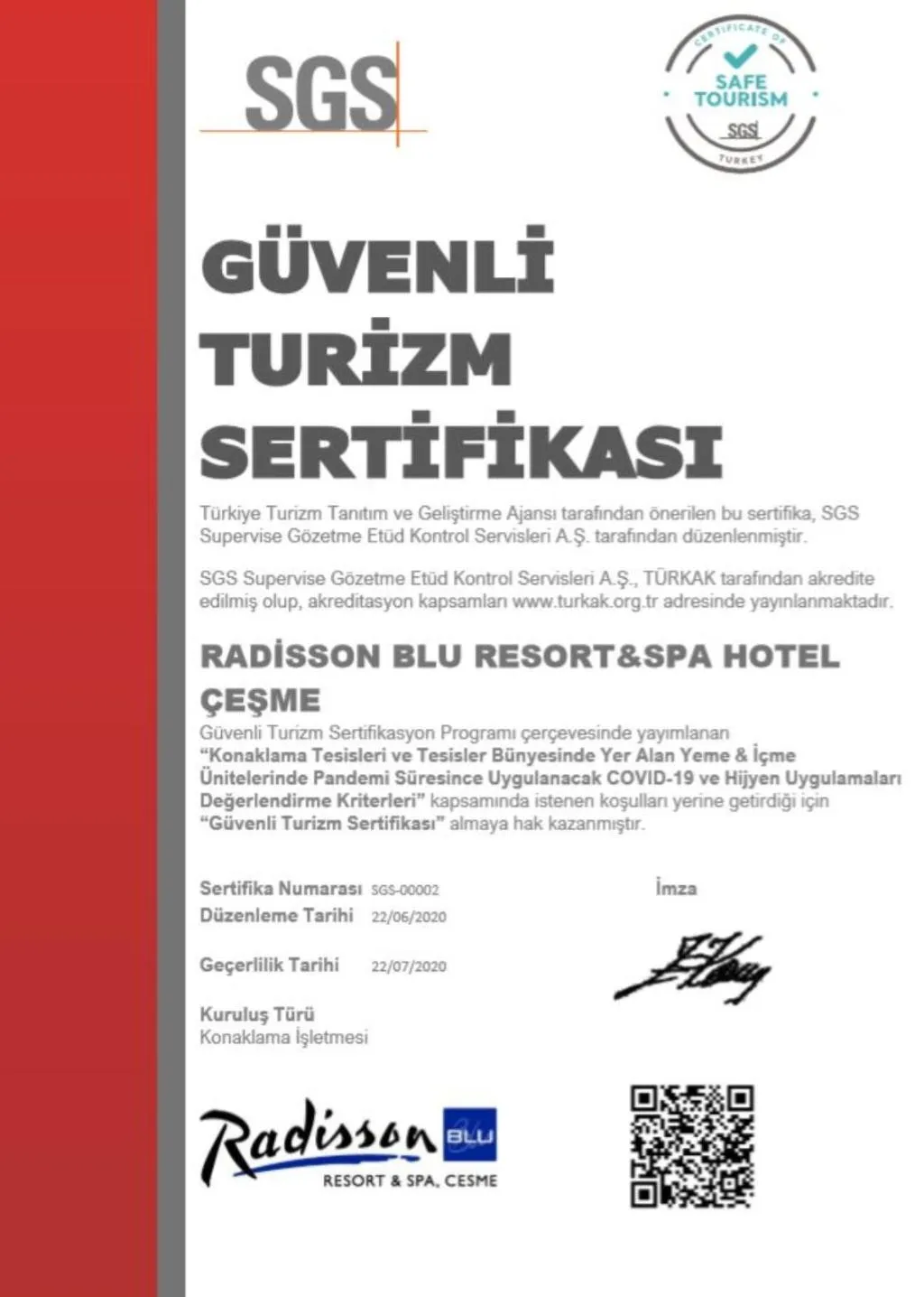 General view, Radisson Blu Resort & SPA Cesme, Izmir