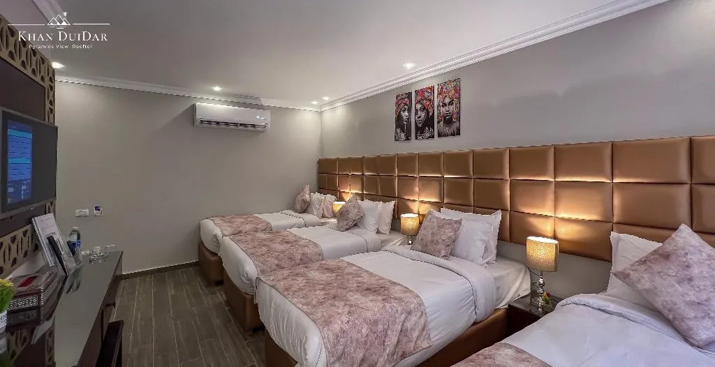 QUADRUPLE ONE BEDROOM ONE BATHROOM Room, Khan Duidar Inn - Pyramids View Rooftop, Cairo