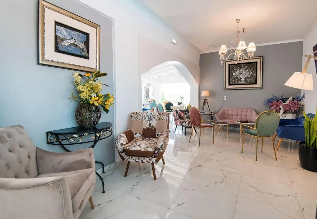 Lobby, Bomo Amnissos Residence, Crete