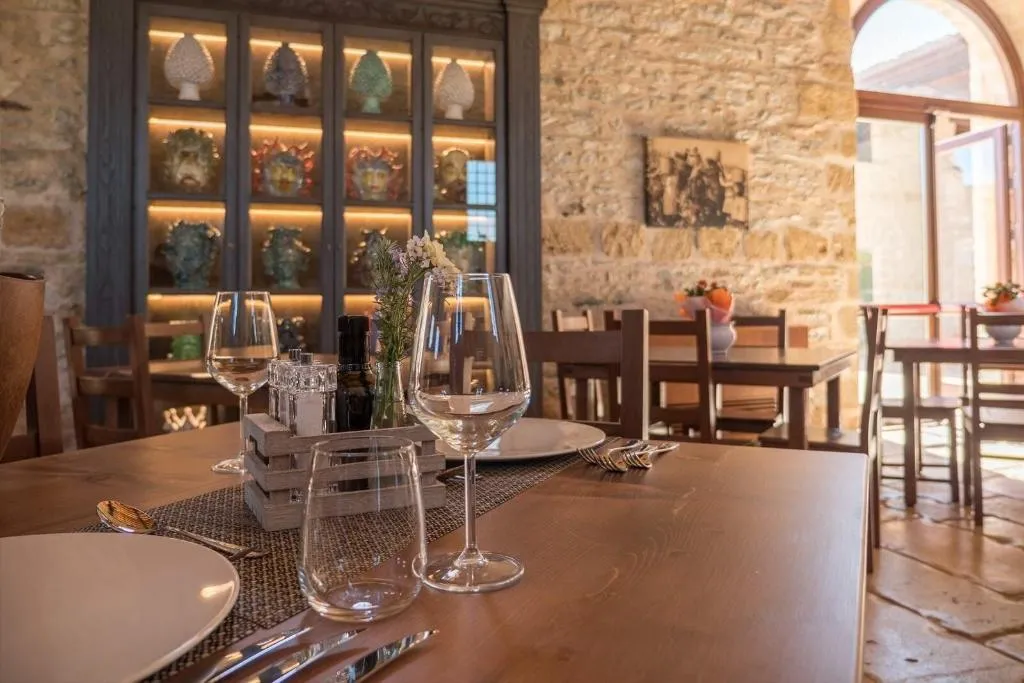 Restaurant, Baglio Passofondo, Palermo