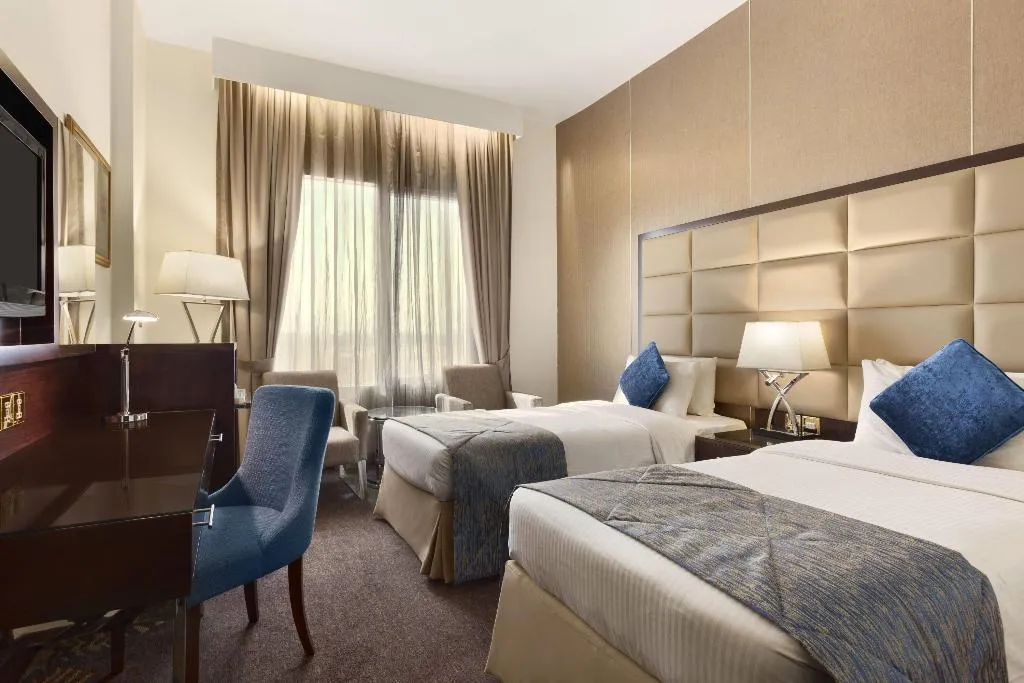 TWIN DELUXE Room, Howard Johnson Bur Dubai, Dubai