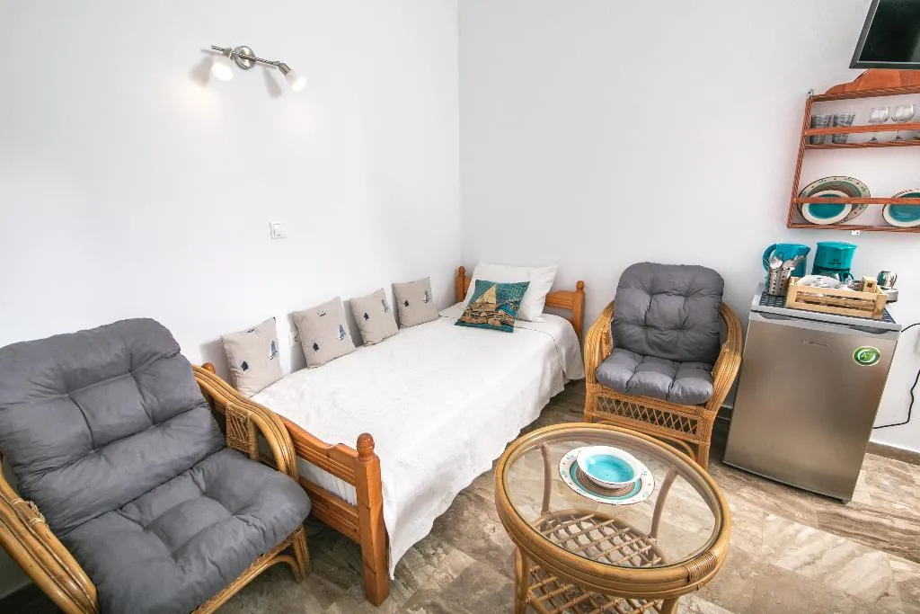 Double or Twin SEA VIEW Room, Stelios Rooms Golden View, Santorini