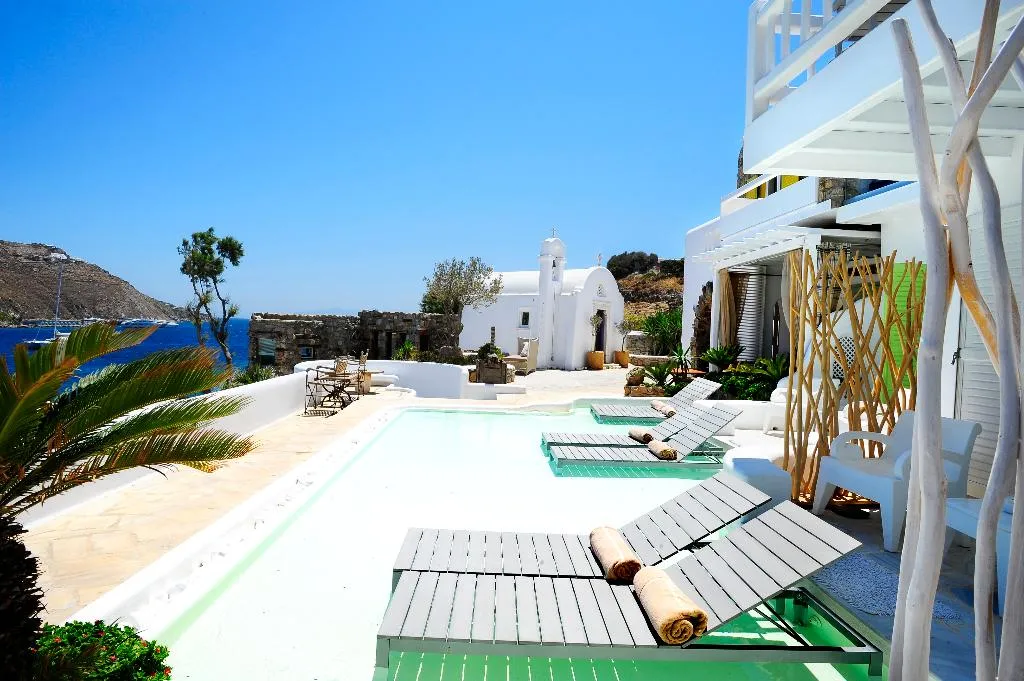 JUNIOR SUITE SEA VIEW Room, Kivotos Mykonos, Mykonos