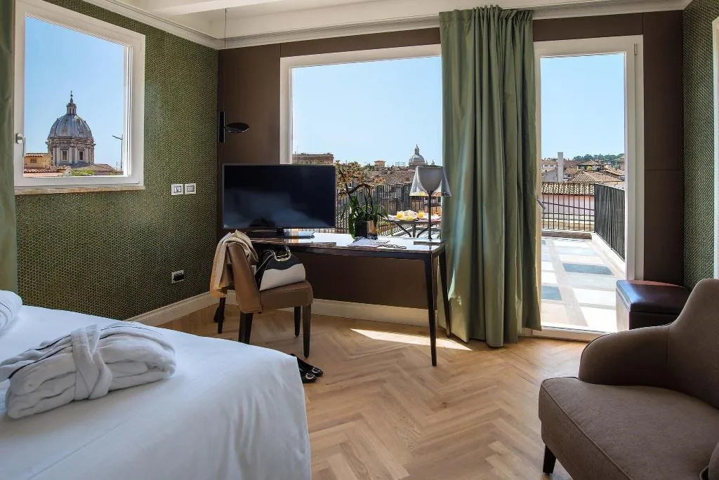 JUNIOR SUITE WITH TERRACE Room, Damaso Hotel, Rome