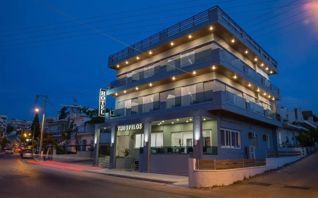 General view, Theofilos City Hotel, Crete