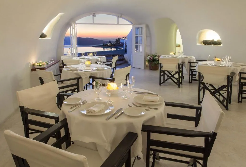 Restaurant, Perivolas Lifestyle Houses, Santorini