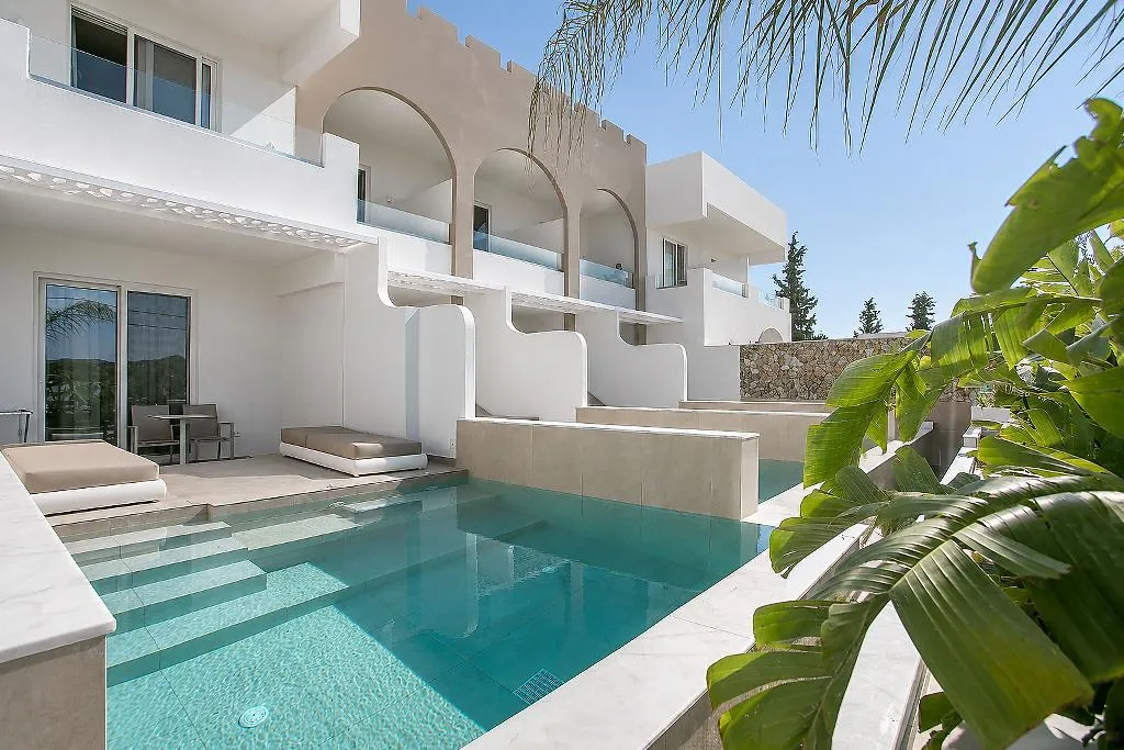 SUITE WITH PRIVATE POOL Room, Castello di Cavaliere Suites, Rhodes