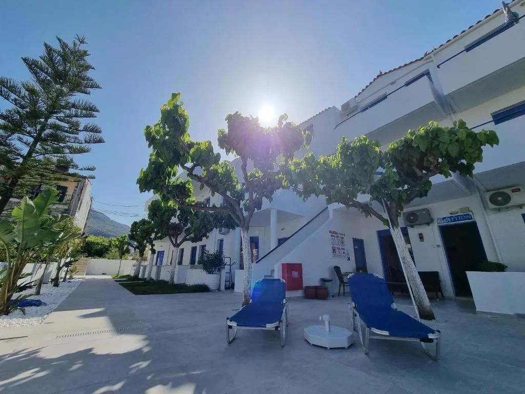 Lobby, Leonidas Studios & Apartments, Crete