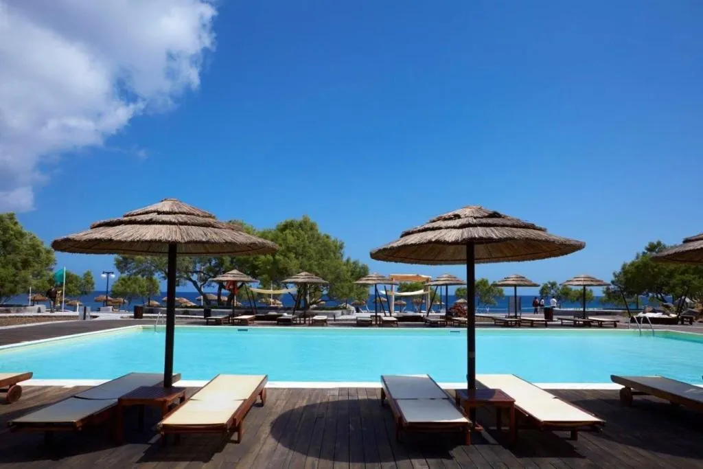 Pool, Black Rose Suites, Santorini