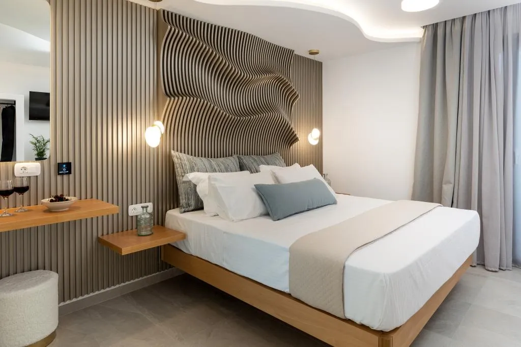 JUNIOR SUITE SEA VIEW Room, Axopetra Boutique Hotel, Mykonos