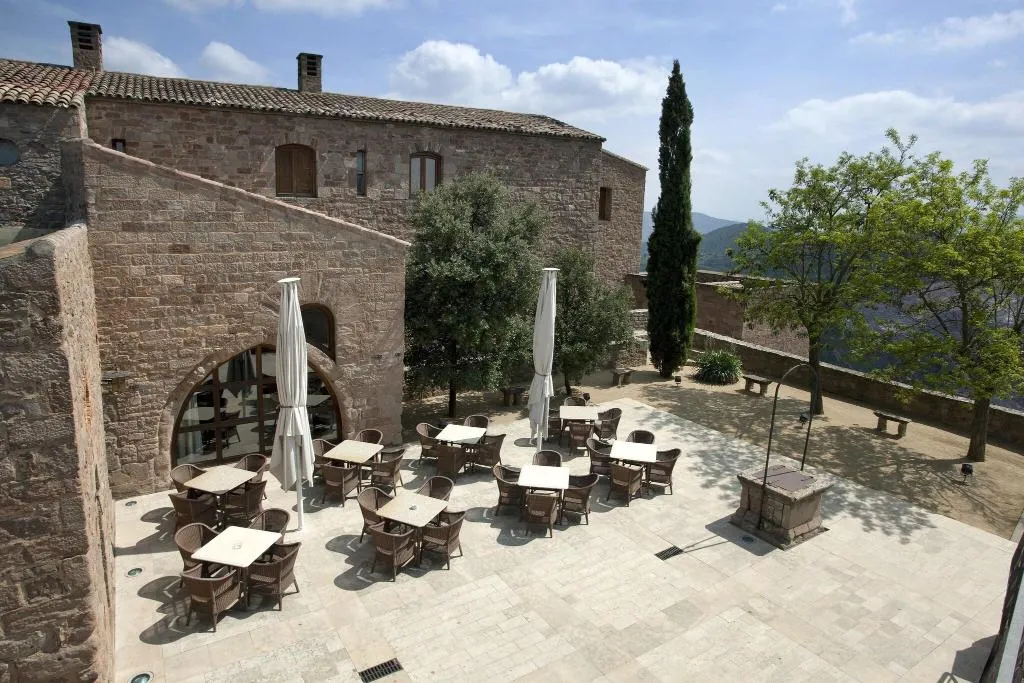 Terrace, Parador de Cardona, Barcelona